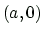 $ (a,0)$